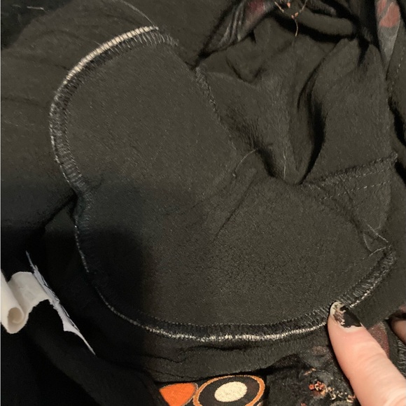 Tommy N Loulou Black Floral Patchwork Blouse - Picture 6 of 6